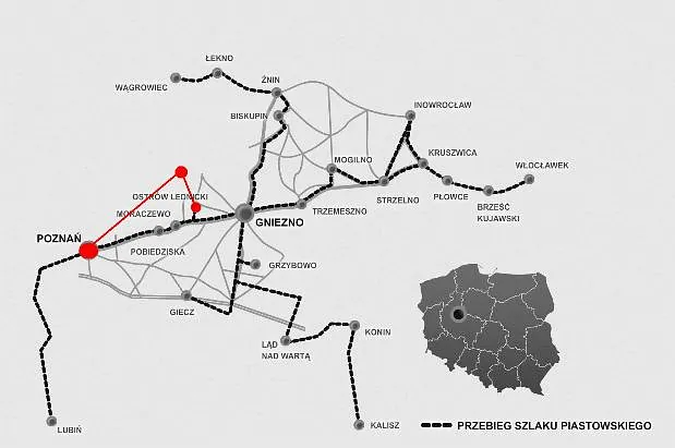 Wycieczka Chrzest Polski Mapa 4